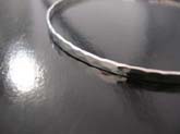 Classic high quality 925 sterling silver  bangle bracelet