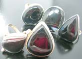 Black onyx styled stones set in high quality 925 sterling silver  rings, comes in an assortment of designs