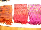 Artsy fashion sarong with unique design 