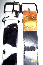 Wholesaler of quality belt, leather belt with animal pattern decor