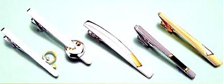 Shopping online for tie clip, silvery or golden tone metal cufflink tie clip wholesale