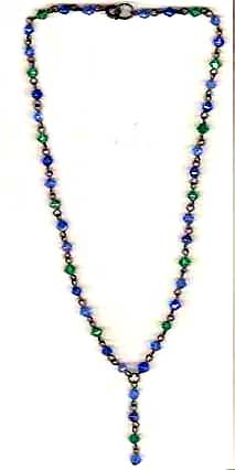 Latest fashion jewlery wholesale, rhinestone necklace with dangle pednant