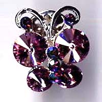 Butterfly wholesale jewelry, cz forming butterfly fashion pin