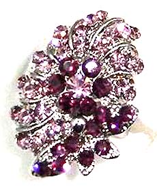 Wholesale mother's day jewelry, cz flower fashion pin