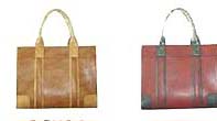 Wholesale discount handbags, rectangular fashion handbags with double band decor