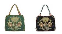 Wholesale oriental fashion trend, fashion handbags with flower decor