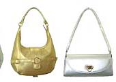 Wholesale handbag lady's fashion, soft shiny leather handbags with button decor