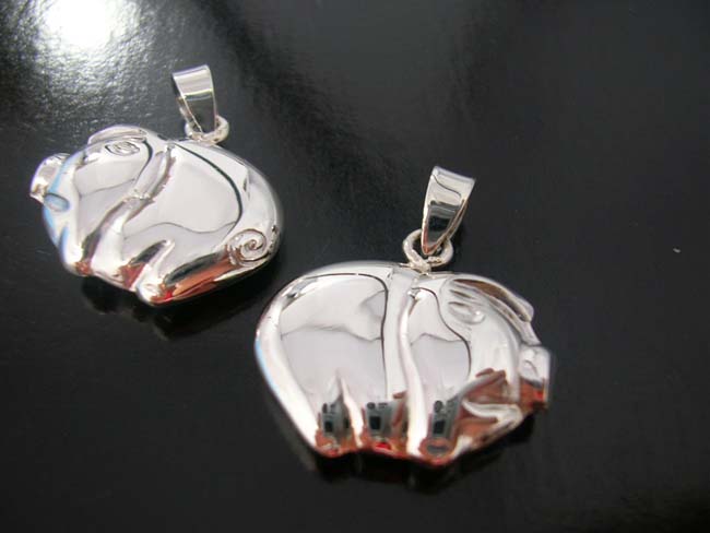 Fashion jewelry, sterling silver charms, solid fancy pendant, party wear accessories, trendy gifts     