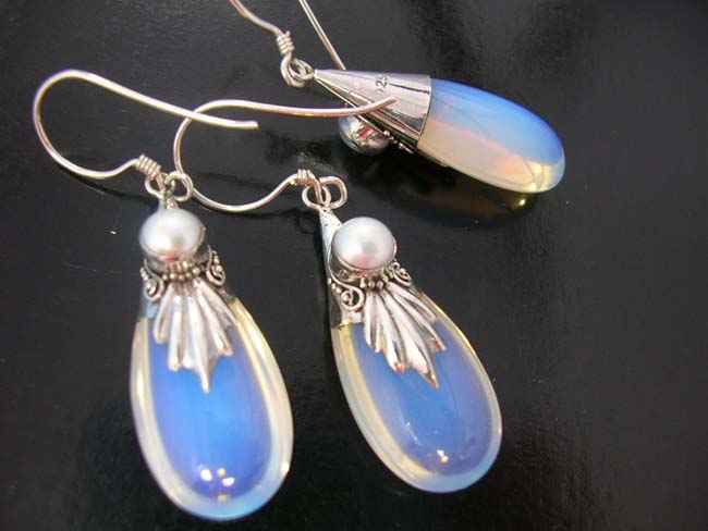 Imitation pearl jewelry, costume jewelry, quality sterling silver, urban earrings, summer decorated accessories 